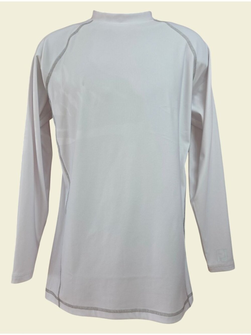 Footjoy White Thermal Base Layer Long Sleeve Shirt Large
